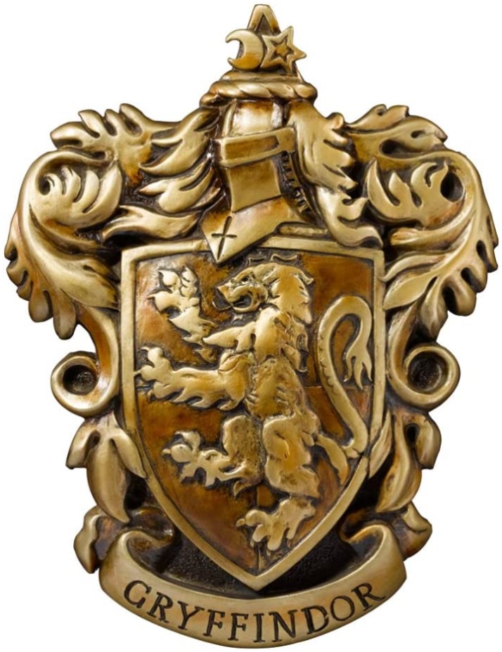 Decorarea peretelui The Noble Collection Movies: Harry Potter - Stema școlii Gryffindor