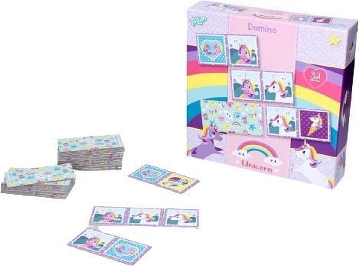 Joc pentru copii Totum - Domino, Unicorn