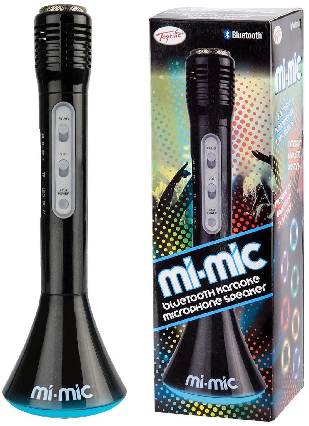 Microfon pentru copii Mi-Mic - negru