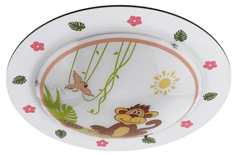 Plafonier pentru copii Eglo - Louie, E27, roz