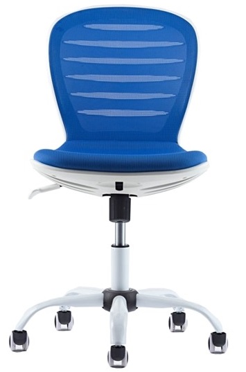 Scaun pentru copii RF - Flexy White, albastru