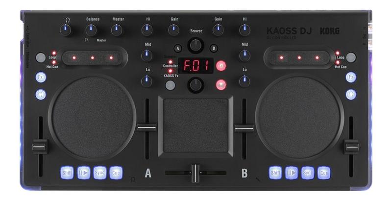 Controler DJ Korg – KAOSS DJ, negru