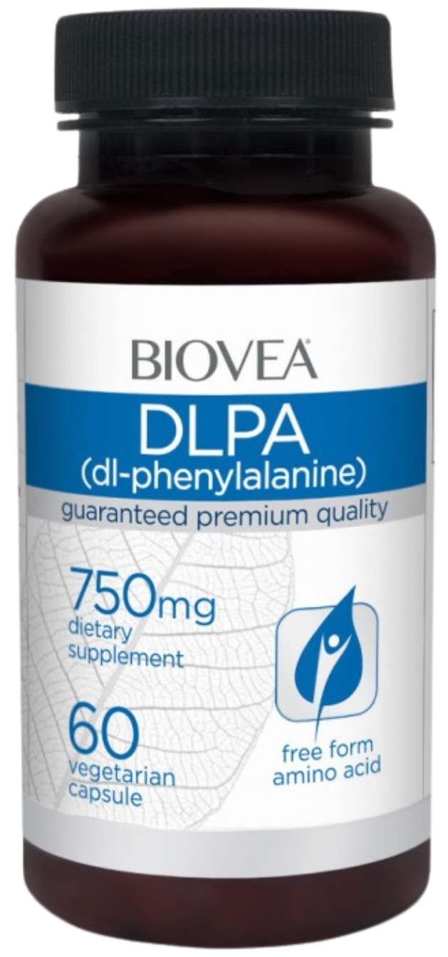 DLPA, 750 mg, 60 capsule, Biovea