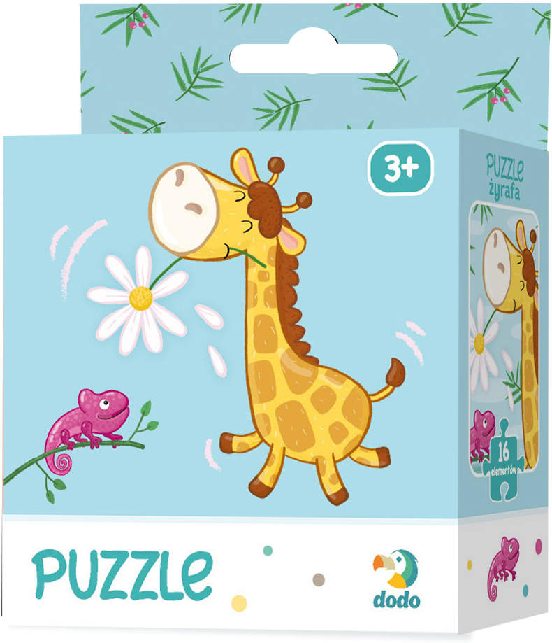 Puzzle pentru copii Dodo 16 piese - Girafa