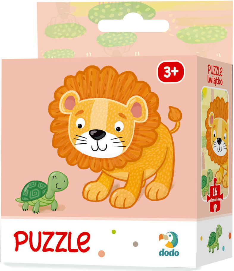 Puzzle pentru copii Dodo de 16 piese - Leu