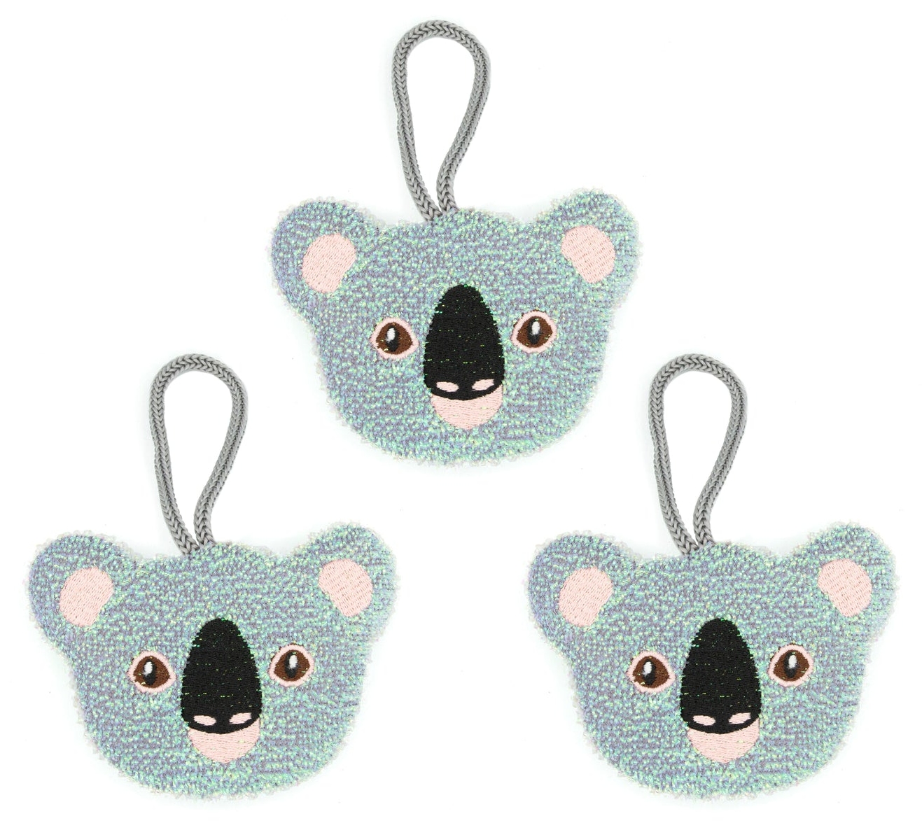 Bureți de bucătărie Kikkerland - Koala, 3 bucăți