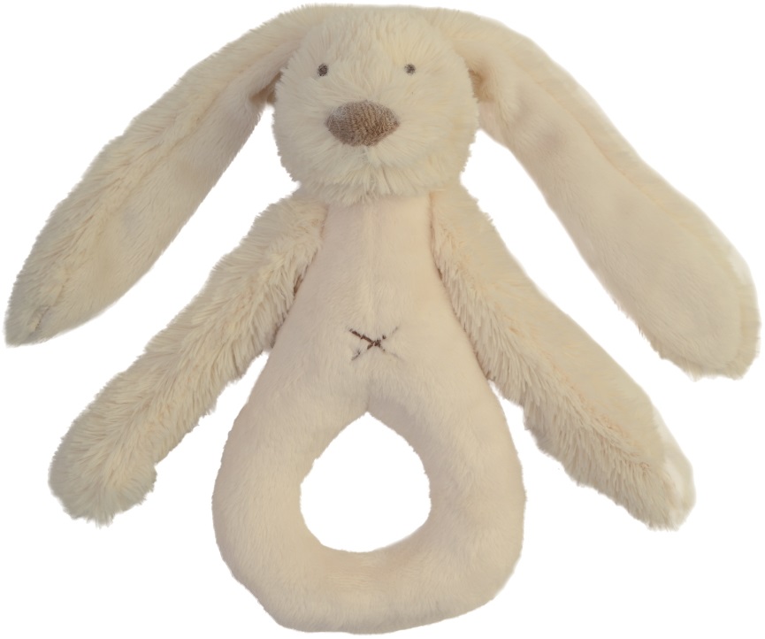 Zornaitoare Happy Horse - Iepurasul Richie, bej, 19 cm