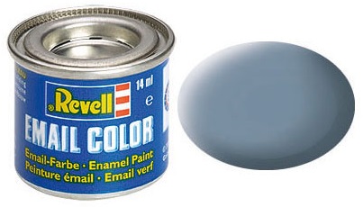 Vopsea email Revell  - gri, mat (R32157)