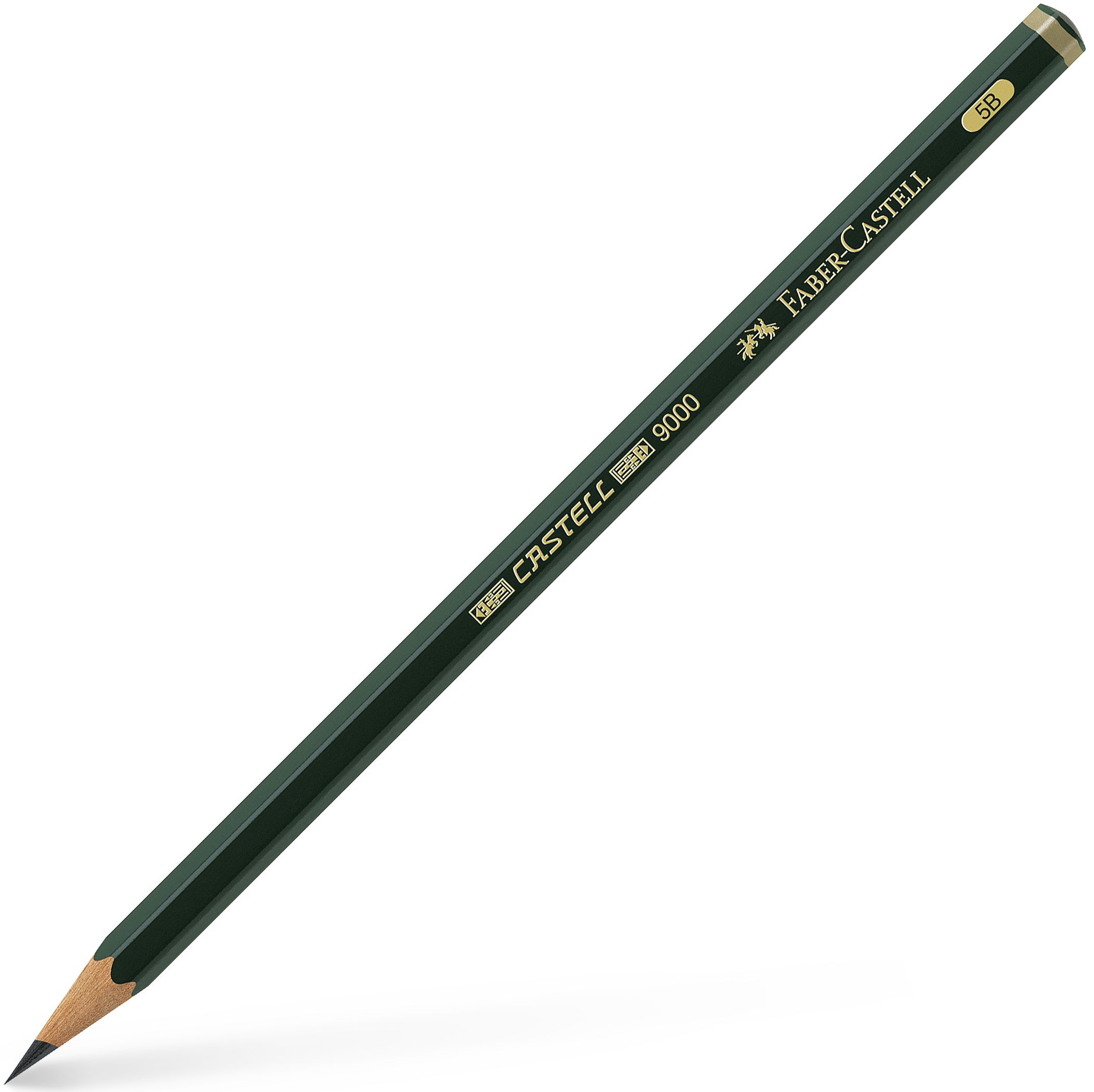 Creion grafit Faber-Castell 9000 - 5B