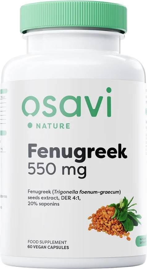 Fenugreek, 550 mg, 60 capsule, Osavi