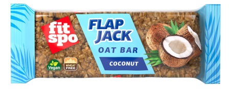 Flapjack, cocos, 80 g, FitSpo