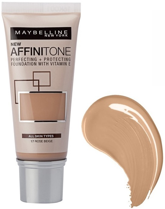 Maybelline fond de ten Affinitone, 17 Rose Beige, 30 ml