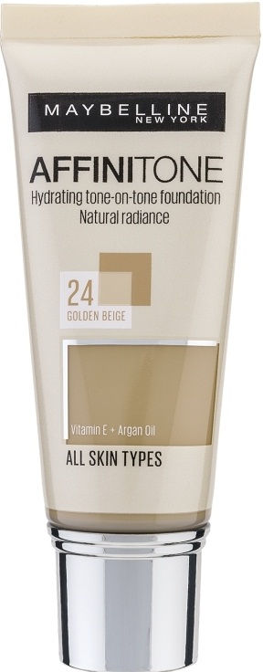Maybelline fond de ten Affinitone, 24 Golden Beige, 30 ml