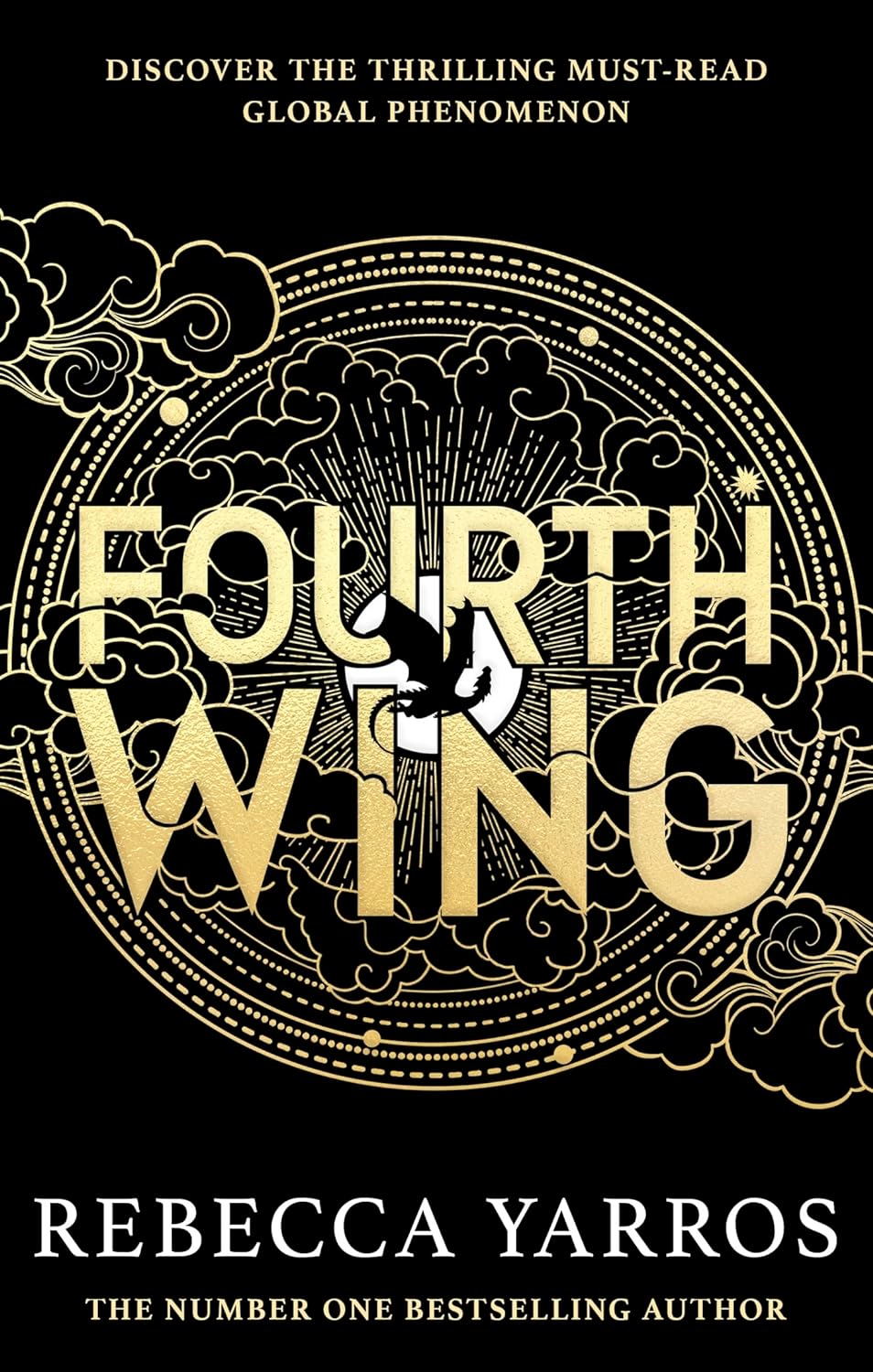 Fourth Wing (Black Cover)