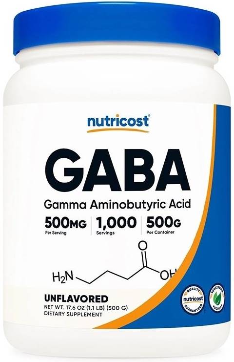 GABA, 500 g, Nutricost