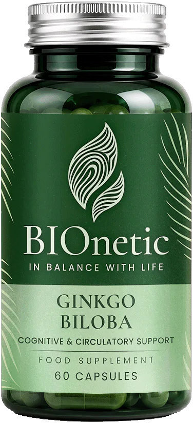 Ginkgo Biloba, 60 capsule, BIOnetic
