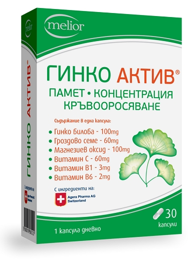 Ginko Activ, 30 capsule, Doych