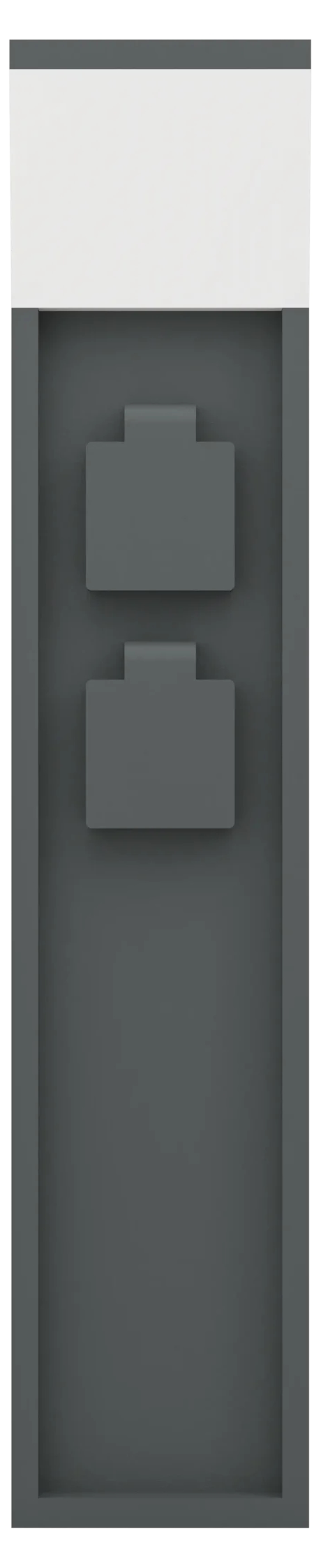 Stâlp de grădină Eglo - Park 5, 50 cm, 1xE27, 25W, IP54, antracit