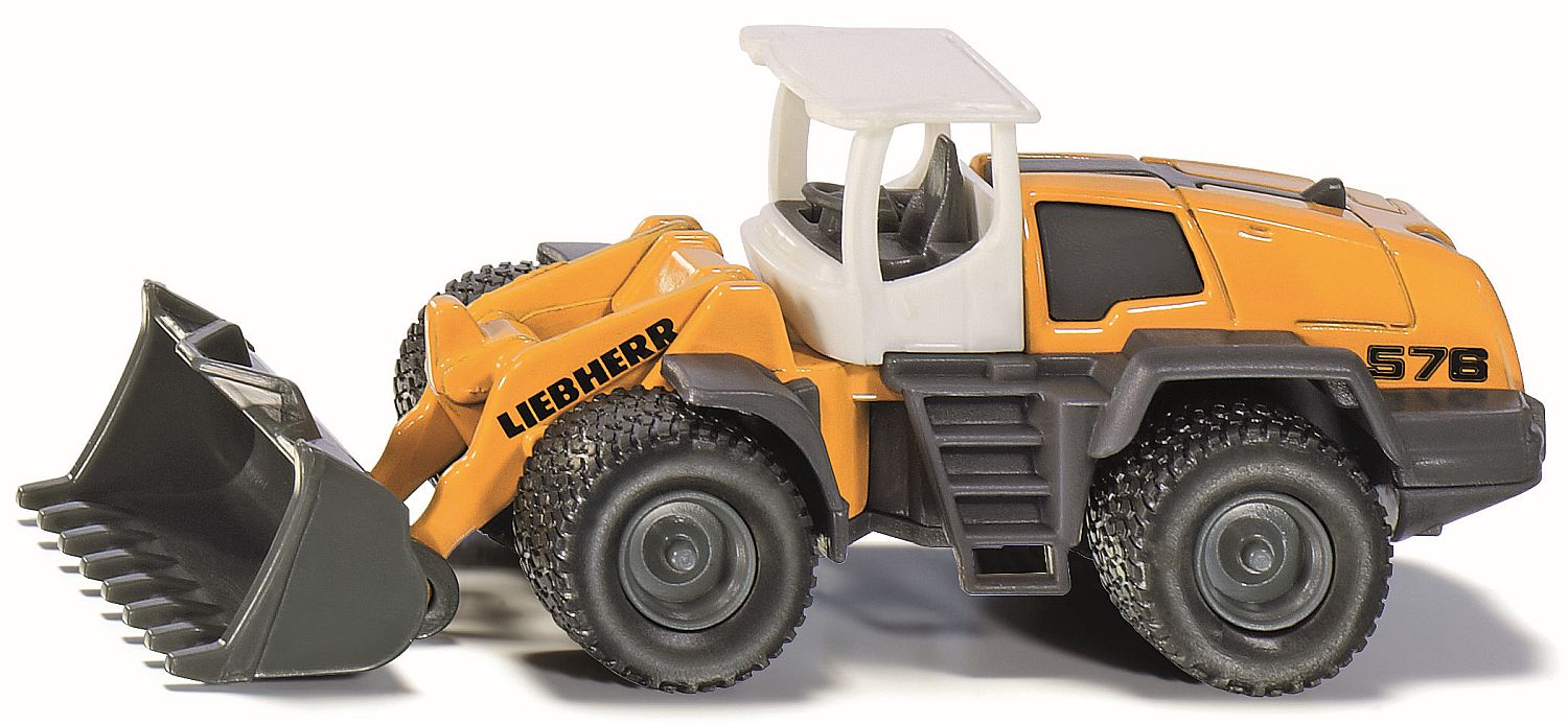 Masinuta metalica Siku Super - Fadroma,  Liebherr, 1:30