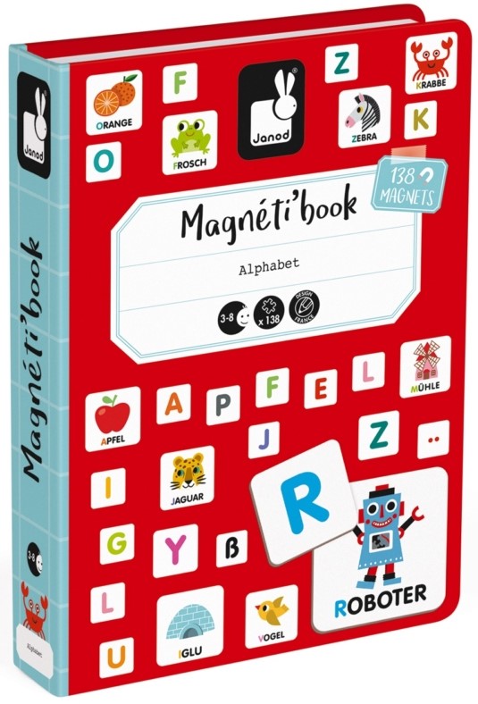 Carte magnetica Janod - Alfabetul German