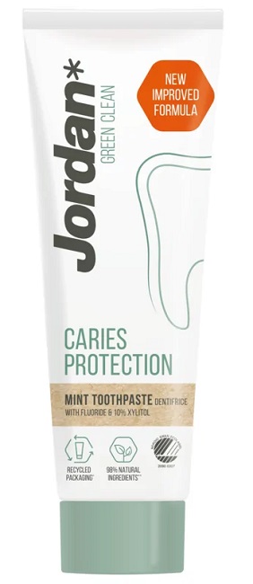 Jordan Green Clean Pastă de dinți naturală anticarii, 75 ml