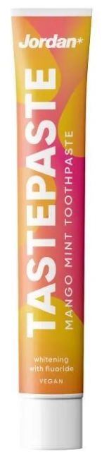 Jordan Tastepaste Pastă de pastă de albire, Mango, 50 ml