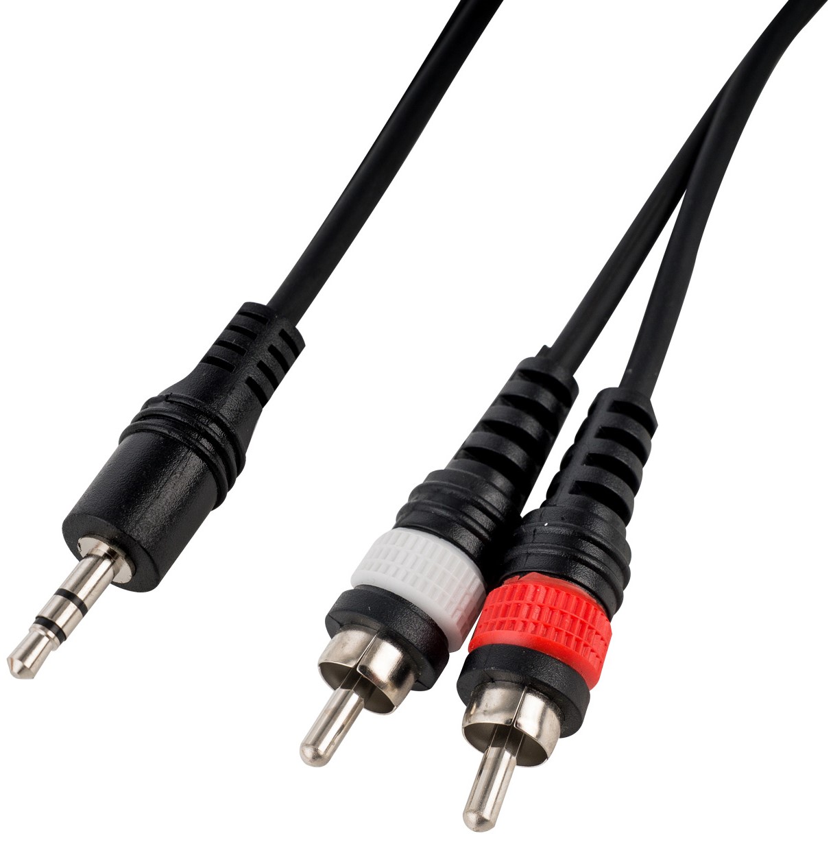 Cablu Cascha - HH 2097, RCA/3.5 mm, 1 m, negru