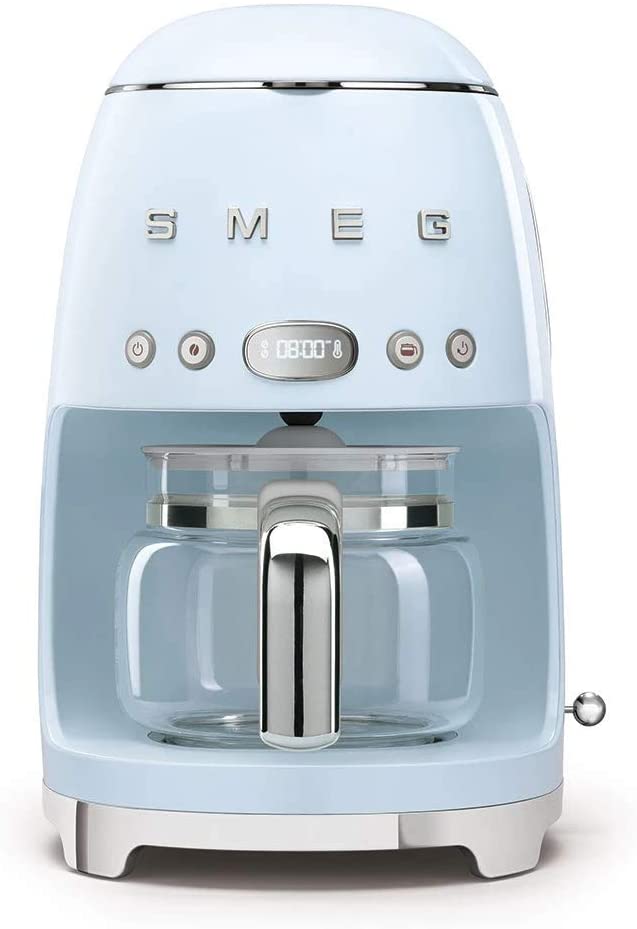Aparat de cafea Smeg DCF02PBEU, 1,4 l, albastru