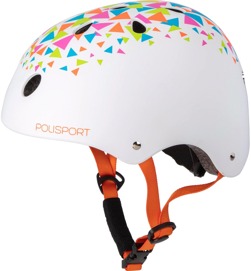 Cască Polisport - Urban Radical, 53-55 cm, alb