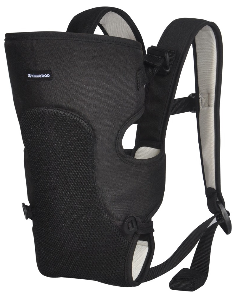 Marsupiu KikkaBoo - Myra Mesh, Black