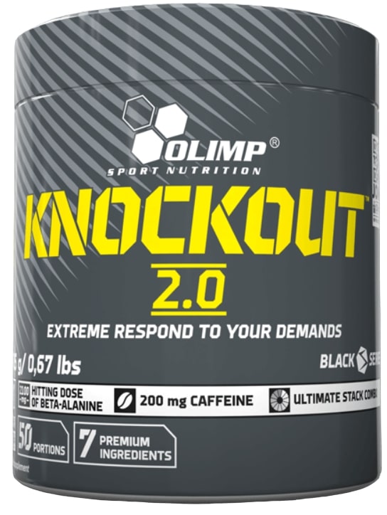Knockout 2.0, pară, 305 g, Olimp