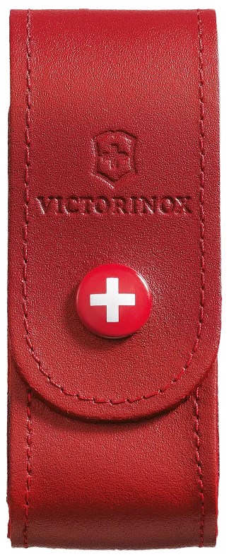 Husă de piele Victorinox - Roșie