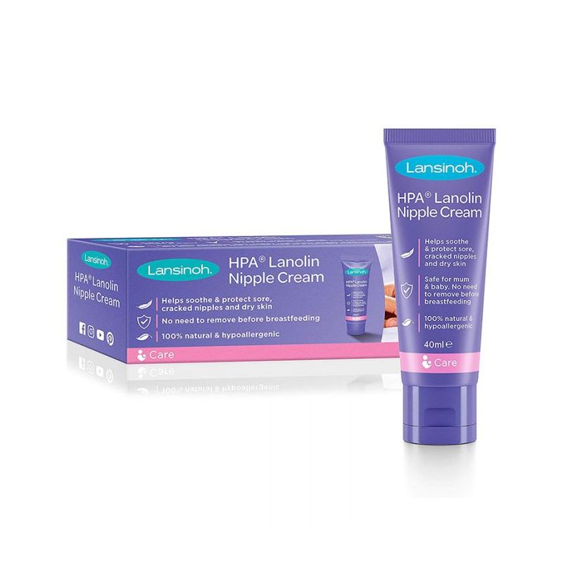 Crema pentru mameloane Lansinoh - HPA Lanolin, 40 ml