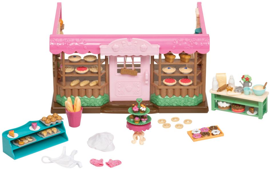 Set de joaca Battat Li'l Woodzeez - Cofetarie