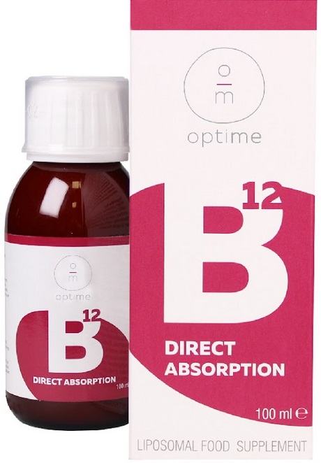 Vitamina B12 liposomală, 100 ml, Optime