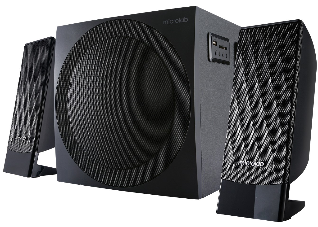 Sistem audio Microlab - M-300BT, 2.1, negru