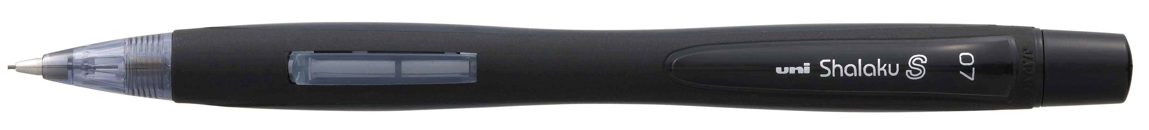 Creion automat Uniball Shalaku S – Negru, 0.7 mm