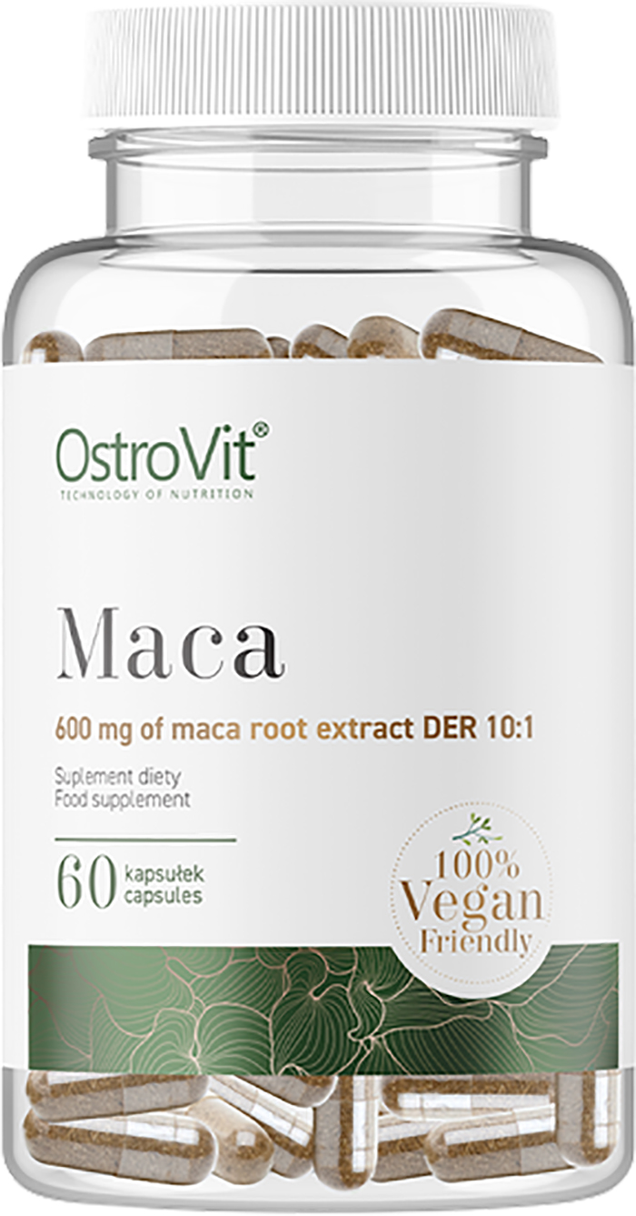 Maca, 600 mg, 60 capsule, OstroVit
