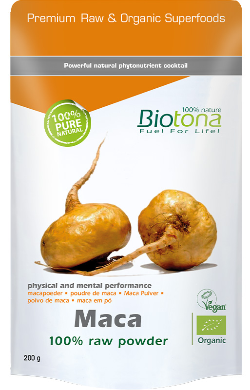 Pudră de maca, 200 g, Biotona