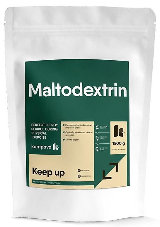 Maltodextrin, 1500 g, Kompava