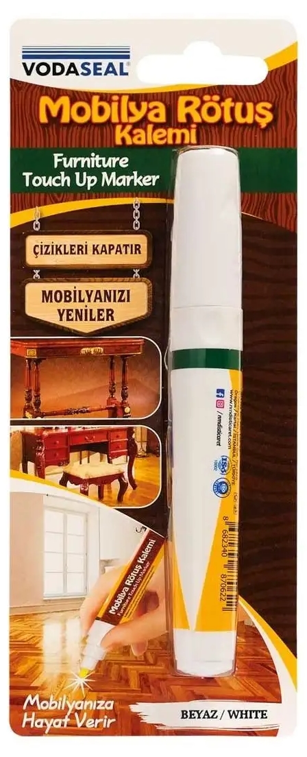 Marcator pentru lemn Vodaseal - Alb