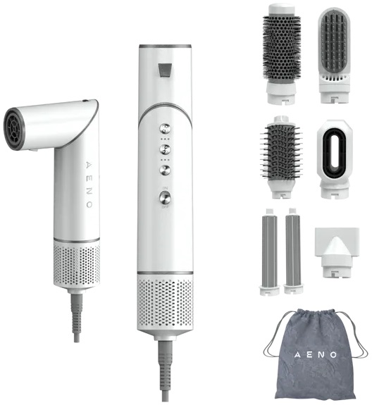 Multistyler pentru păr AENO – AHS0001 ondulator, alb