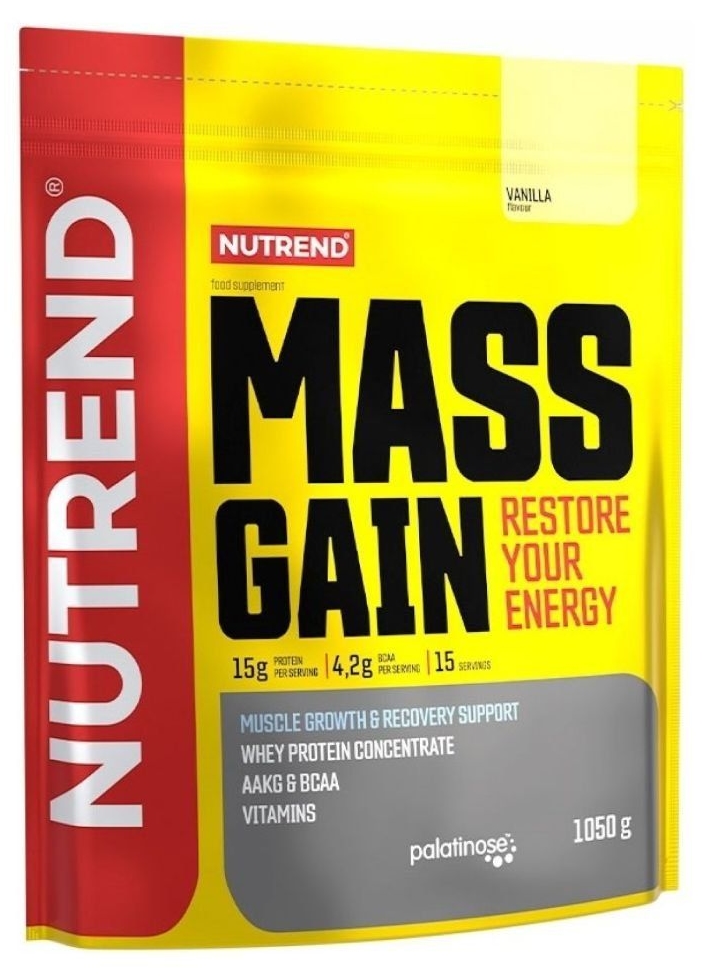Mass Gain, vanilie, 1050 g, Nutrend