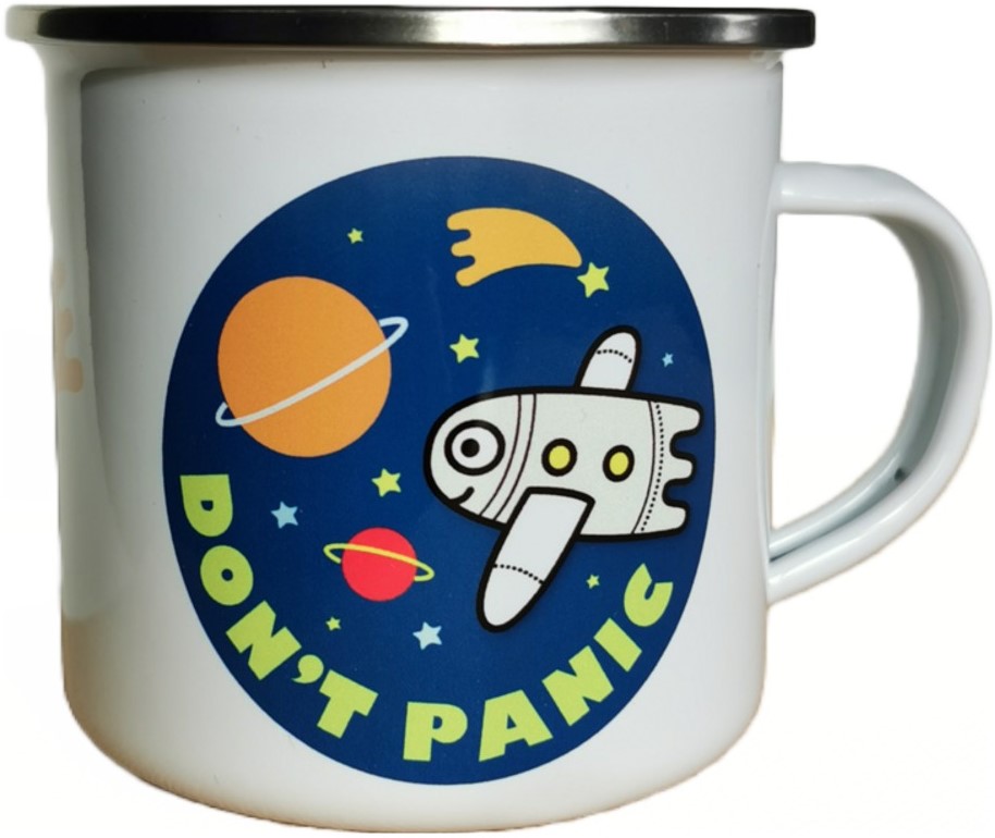 Ulcioare metalice Tobag  Art & Design - Don't panic