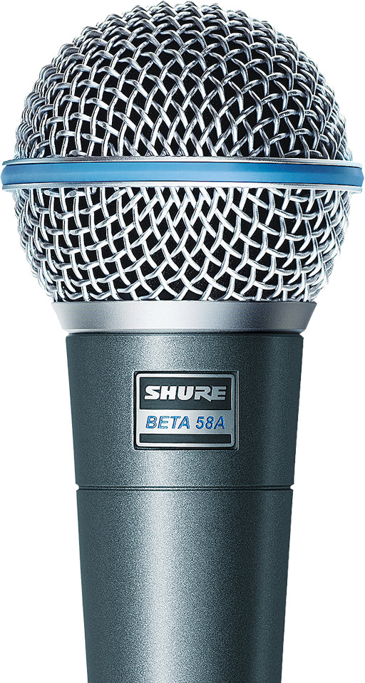 Microfon Shure - BETA 58A, negru