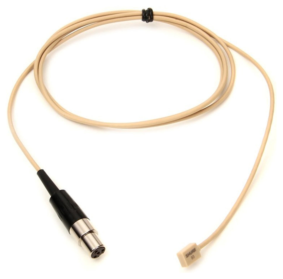 Microfon Shure - WL93T, 1.2m, bej