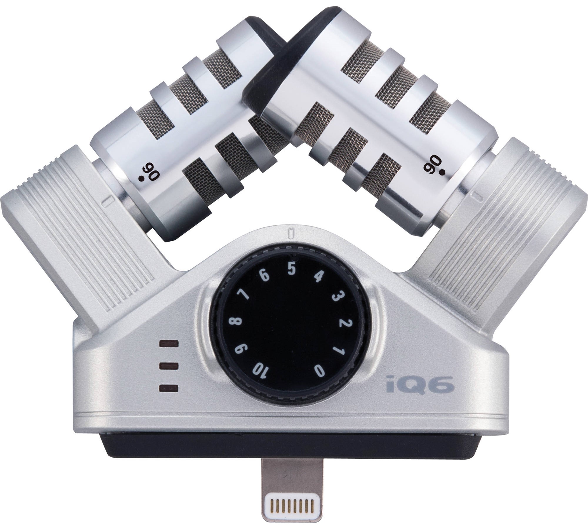 Microfon Zoom - iQ6, argintiu