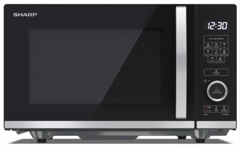 Cuptor cu microunde Sharp - QS204AE-B, 800W, 20 l, negru