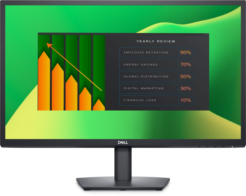 Monitor Dell - E2423H, 23.8'', FHD, VA, Anti-Glare, negru