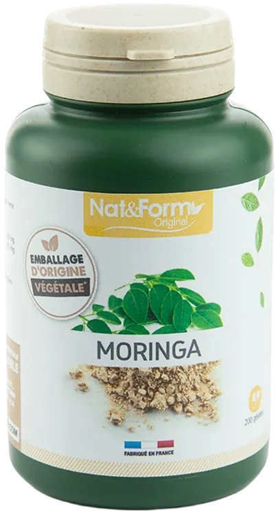 Moringa, 200 capsule, Nat&Form